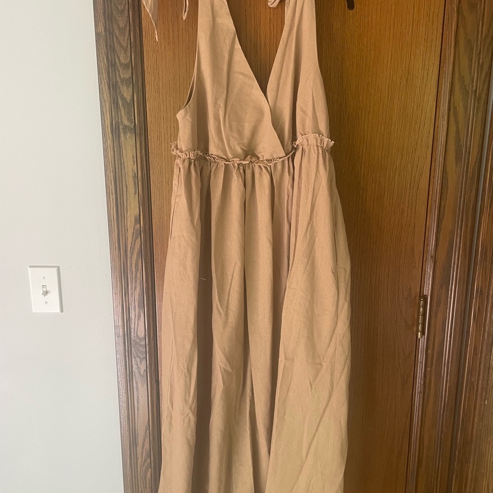 One Loved Babe Take It Away Dress - Mocha